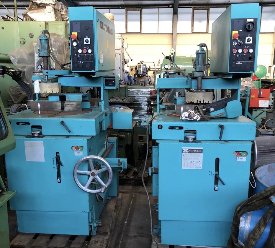 Zwei Kaltenbach Metallkreissägen aus einer Werkstattauflösung