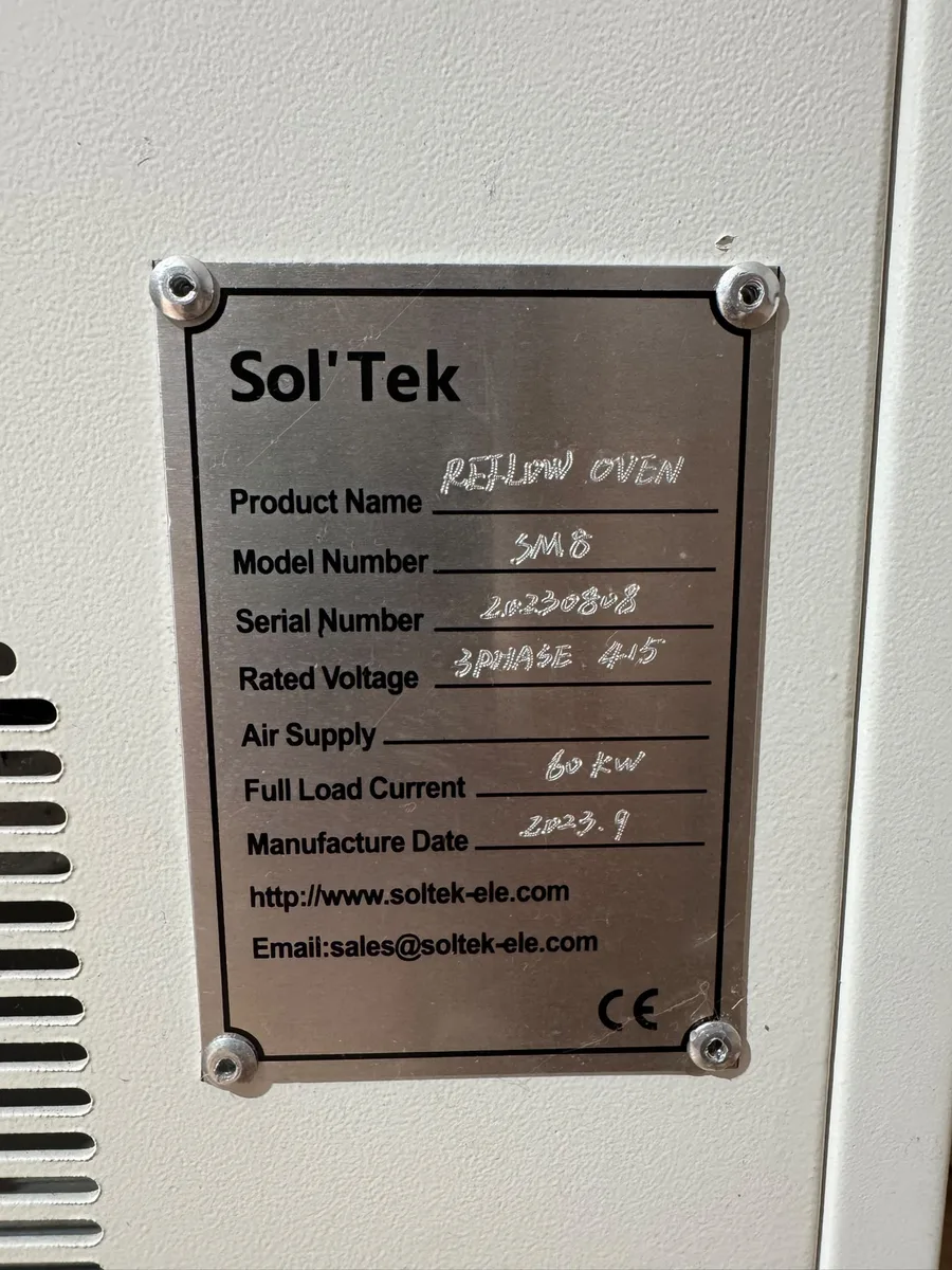SMT-Fertigungslinie: Reflow Soltek SM8 & TWS850, BGA KIDI KID-650, Sony Pick&Place – Bild 18