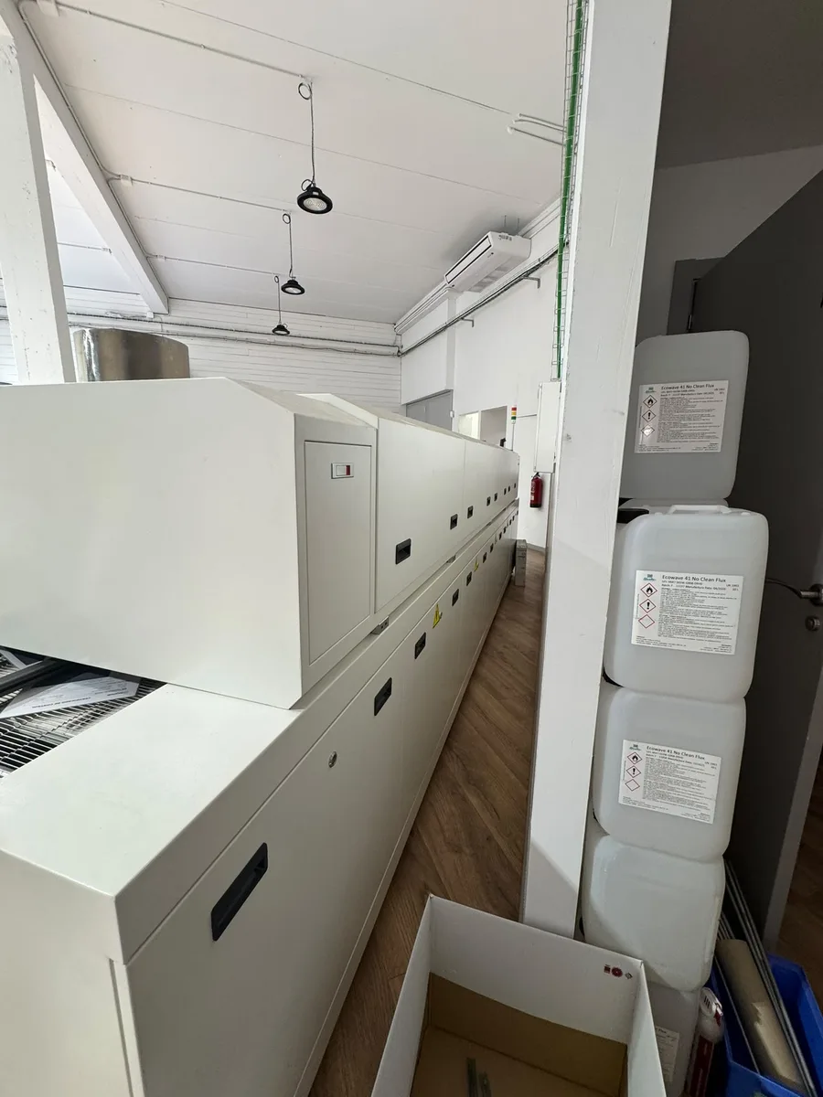 SMT-Fertigungslinie: Reflow Soltek SM8 & TWS850, BGA KIDI KID-650, Sony Pick&Place – Bild 24